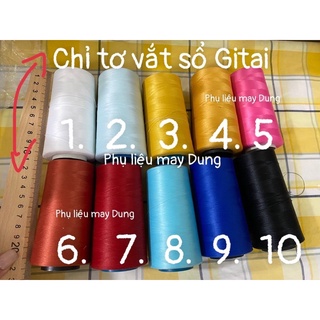 Chỉ tơ vắt sổ ống 5000m