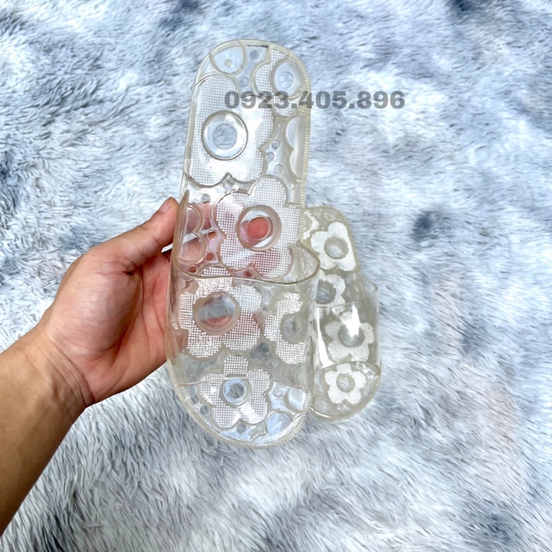 Dép đi trong nhà tắm, dép nhựa đi trong nhà vệ sinh, văn phòng kiểu dáng hàn quốc - hàng loại 1