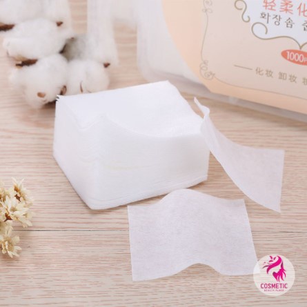 combo 15 miếng bông tẩy trang YOUSHA COTTON Mềm Mịn Dai