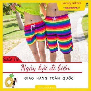 Quần đôi đi biển ( kèm áo)