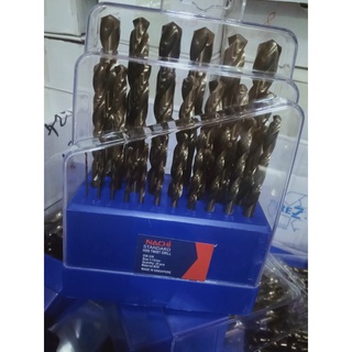 Hộp mũi khoan nachi d1 - d13 . khoan inox, thép, đồng, nhôm, gỗ.