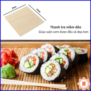 Mành Tre Để Cuộn Cơm Kimbap, Cuốn Sushi