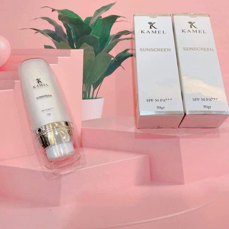 kem chống nắng karmel 50g (cam kết chính hãng) phù hợp mọi loại da