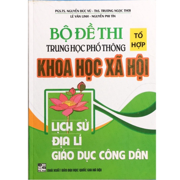 Sách - Bộ đề thi tổ hợp trung học phổ thông Khoa học xã hội