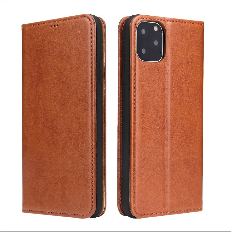 KDS Business Style iPhone 12 11 Pro Max iPhone Xs Max XR X 7 8 Plus PU Leather Flip Case Cover with Card Slot Wallet