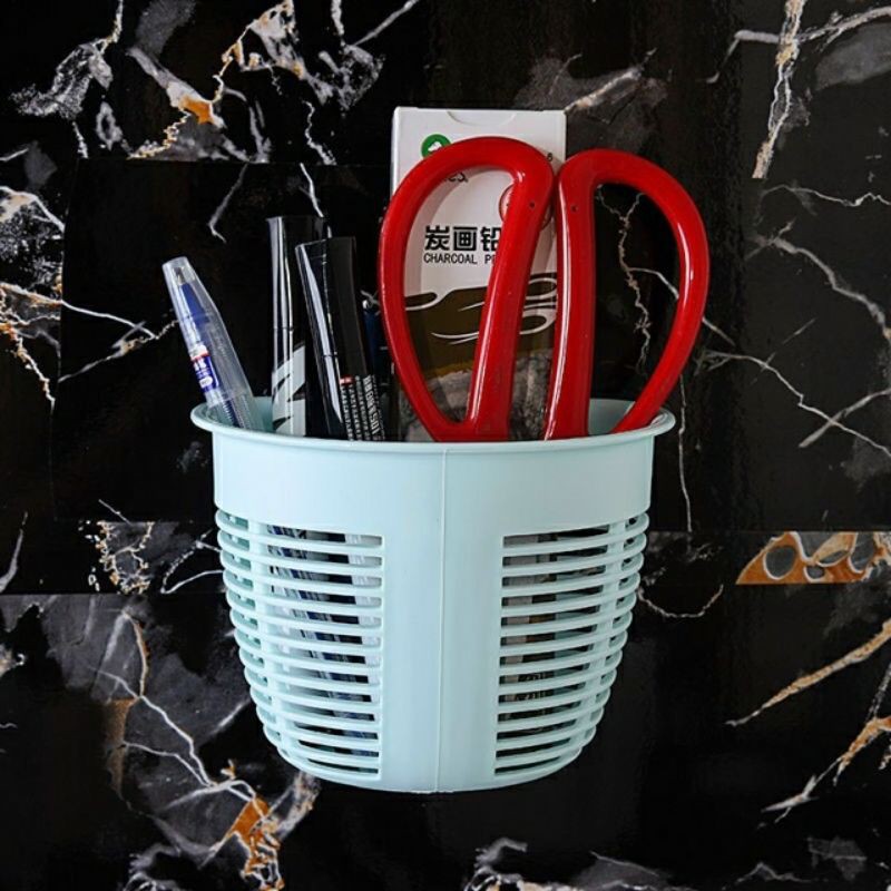 Giỏ dán tường để vật dụng đa năng nhà bếp nhà tắm