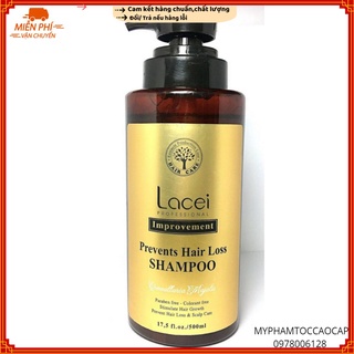 (Lacei-Chính hãng) Dầu Gội Chống Rụng Và Kích Thích Mọc Tóc Lacei Improvement Prevents Hair Loss Shampoo (500ml)