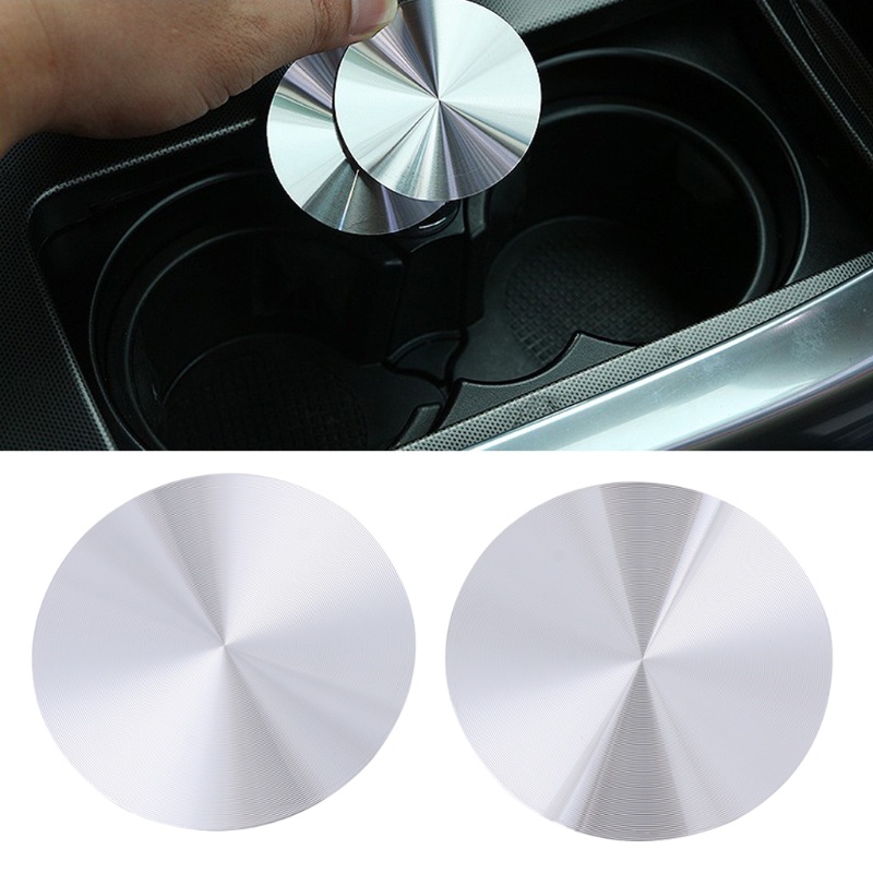 Bộ 2 Miếng Lót Cốc Cho Xe Range Rover Sport Discovery Universal