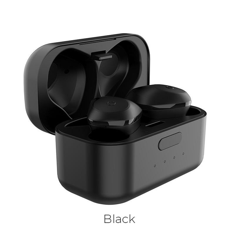 Tai nghe bluetooth đôi Hoco ES15 Soul sound V5.0 chống nước tiêu chuẩn IPX4 (Đen)