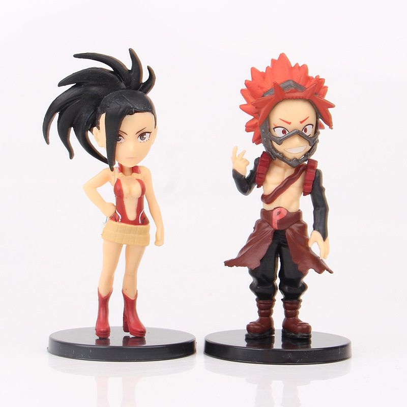 Combo Mô hình anime Nhân vật Chibi anime Boku no HERO ACADEMIA Midoriya Izuku Todoroki Shoto Bakugo Uraraka Ochako