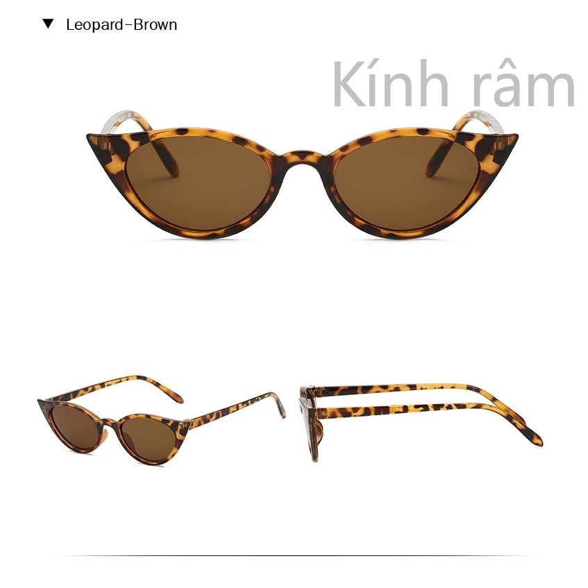 Kính mát mắt mèo phong cách cổ điển cho nữ