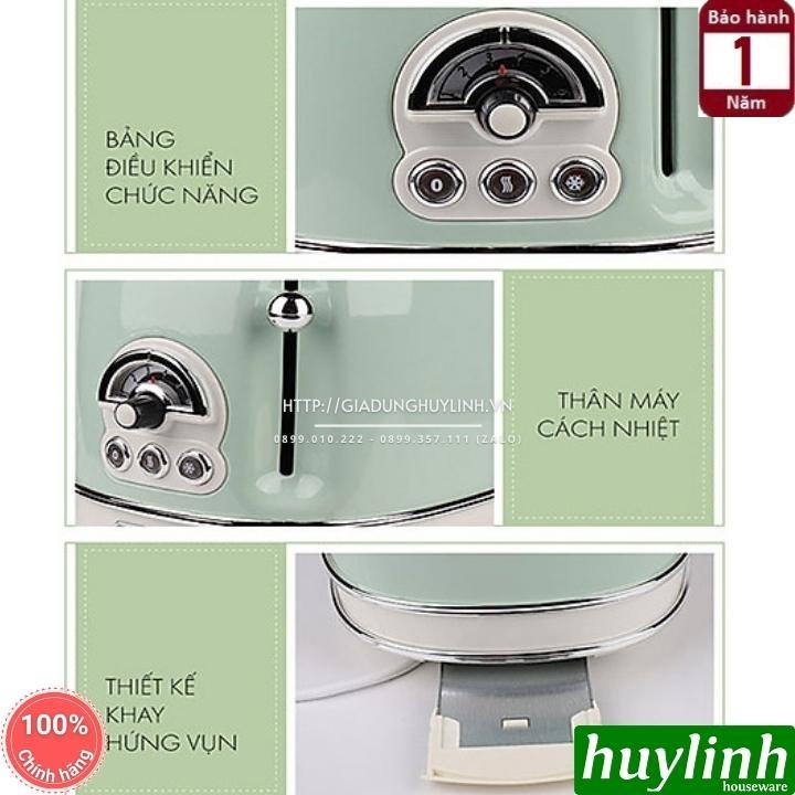 [Mã ELHAMS5 giảm 6% đơn 300K] Máy nướng bánh mì sandwich Ariete MOD 0155 (13 14 15)