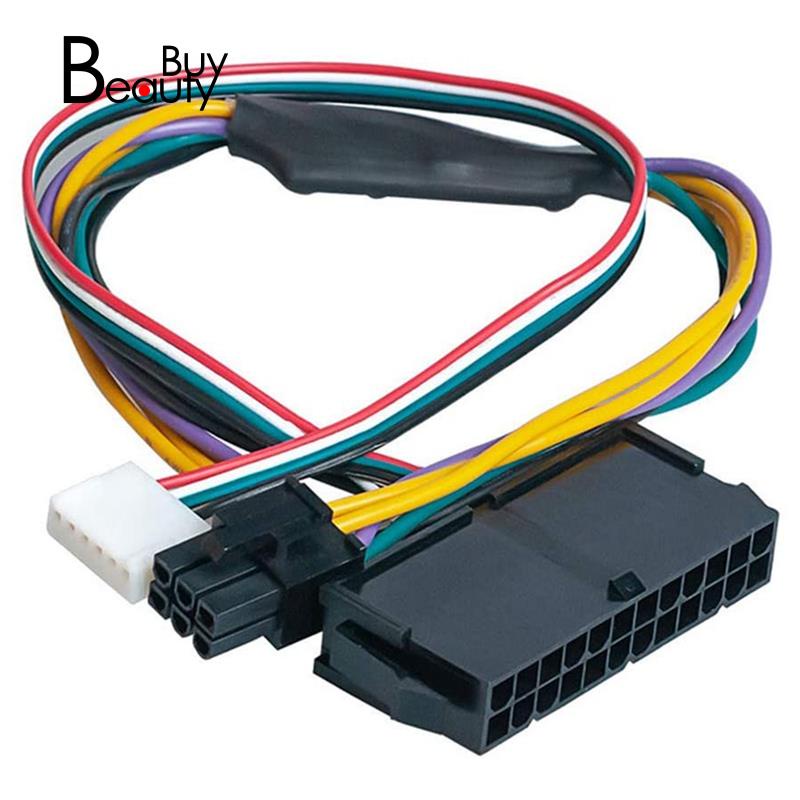 24 Pin to 6 Pin PCI-E ATX Main Power Adapter Cable for HP Z230 Z220 SFF Workstation Motherboard
