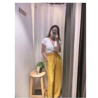 Quần đũi ống rộng(ảnh thật)