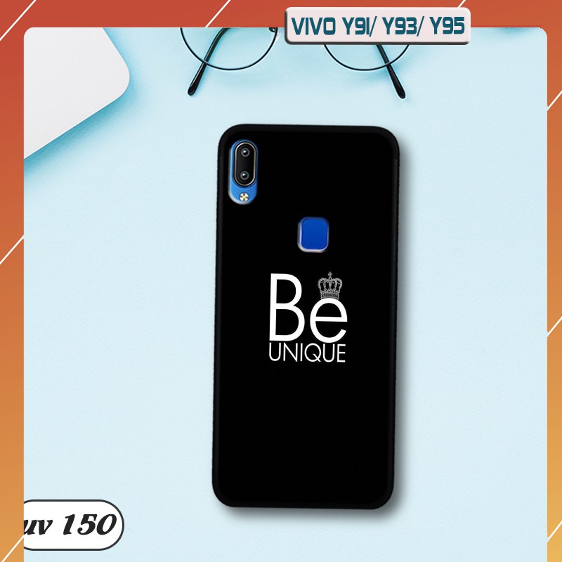 Ốp lưng Vivo Y91/ Y93/ Y95 lưng nhám viền dẻo