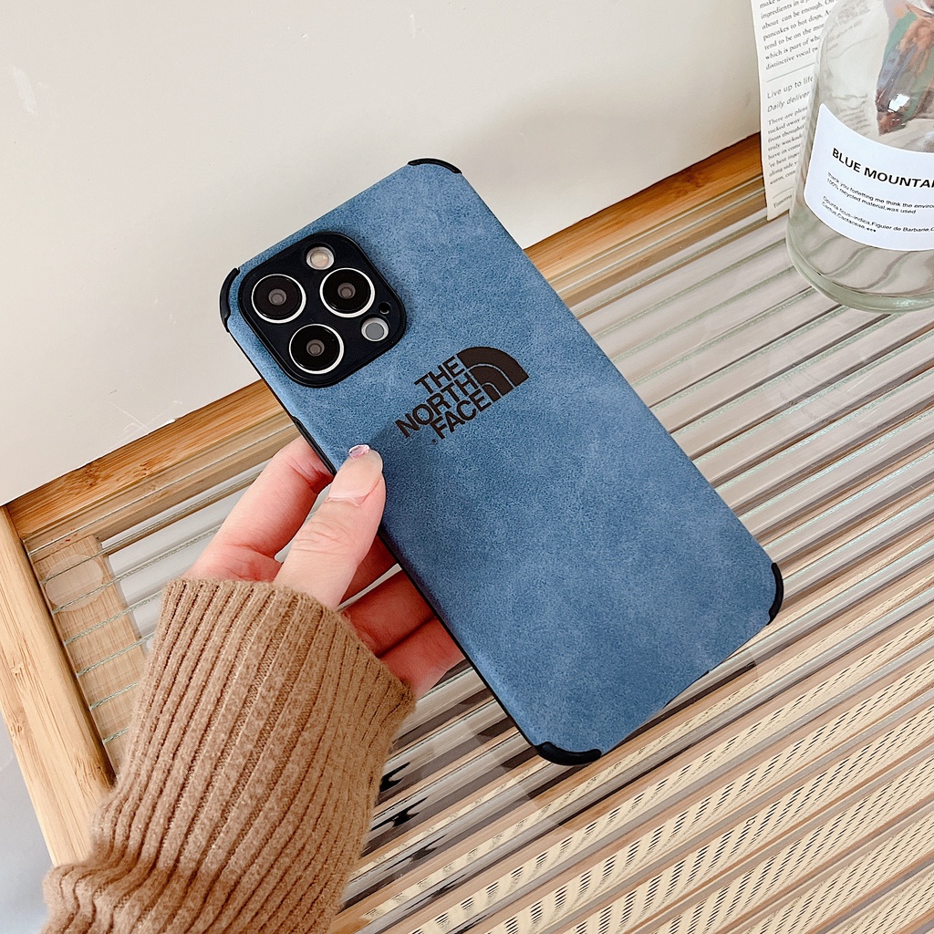Ốp điện thoại da mềm in logo adidas sang trong cho iPhone 13 12 11 Pro Max Xs Max X Xr 7 8 Plus