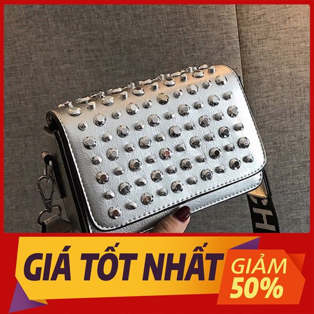 [ Big Sale ] Túi đinh(ảnh+ video) thời trang lamer