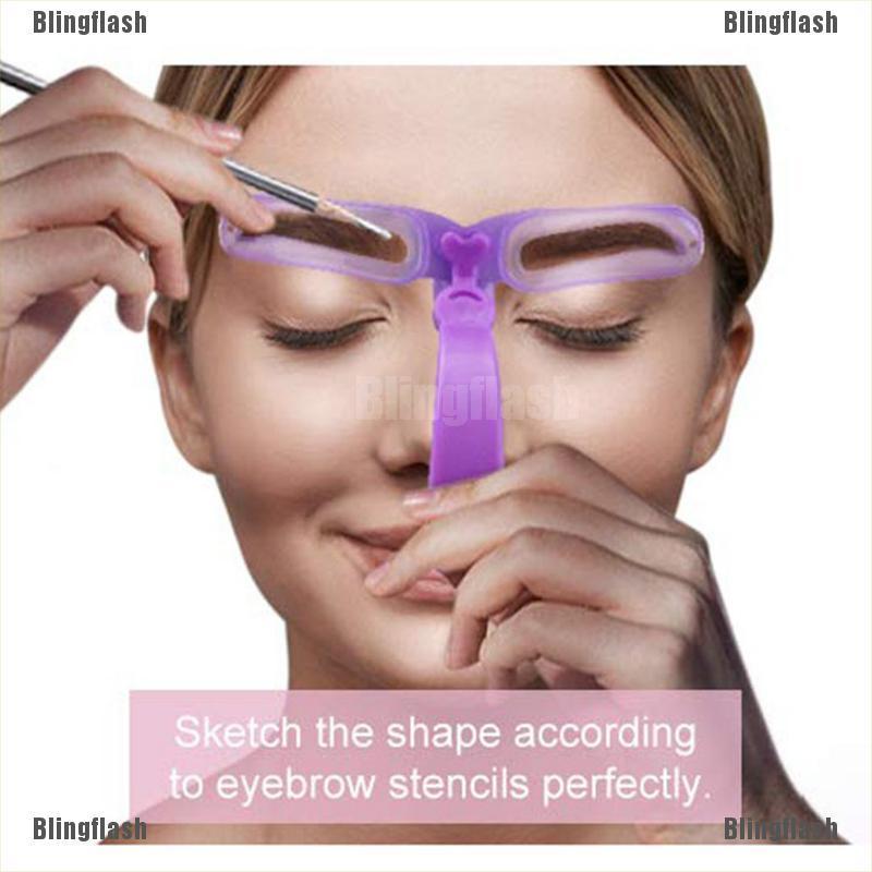 (hàng Mới Về) Set 8 Khuôn Kẻ Lông Mày Diy Tiện Dụng | BigBuy360 - bigbuy360.vn