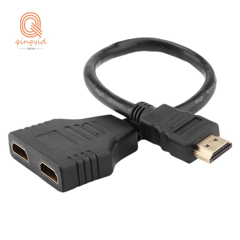 Cáp Chia Cổng Hdmi Sang Đầu Cái Hỗ Trợ 480p 720p, 1080i, 1080p