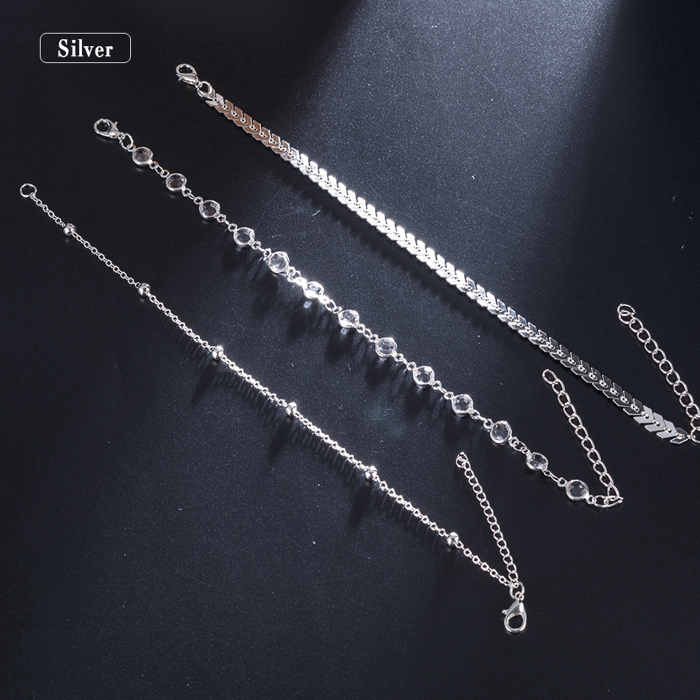 Lắc chân vàng bọc nhiều lớp sáng bóng thời trang cho nữ | BigBuy360 - bigbuy360.vn