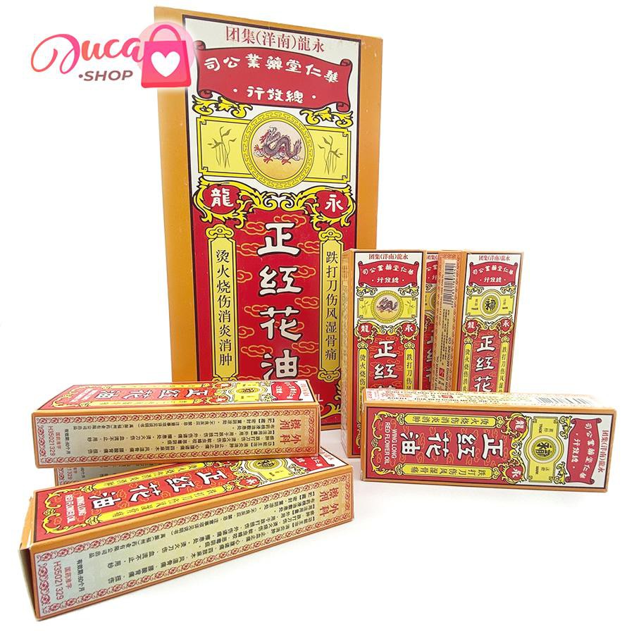 Dầu Nóng Wing Long Red Flowwer Oil  20ml