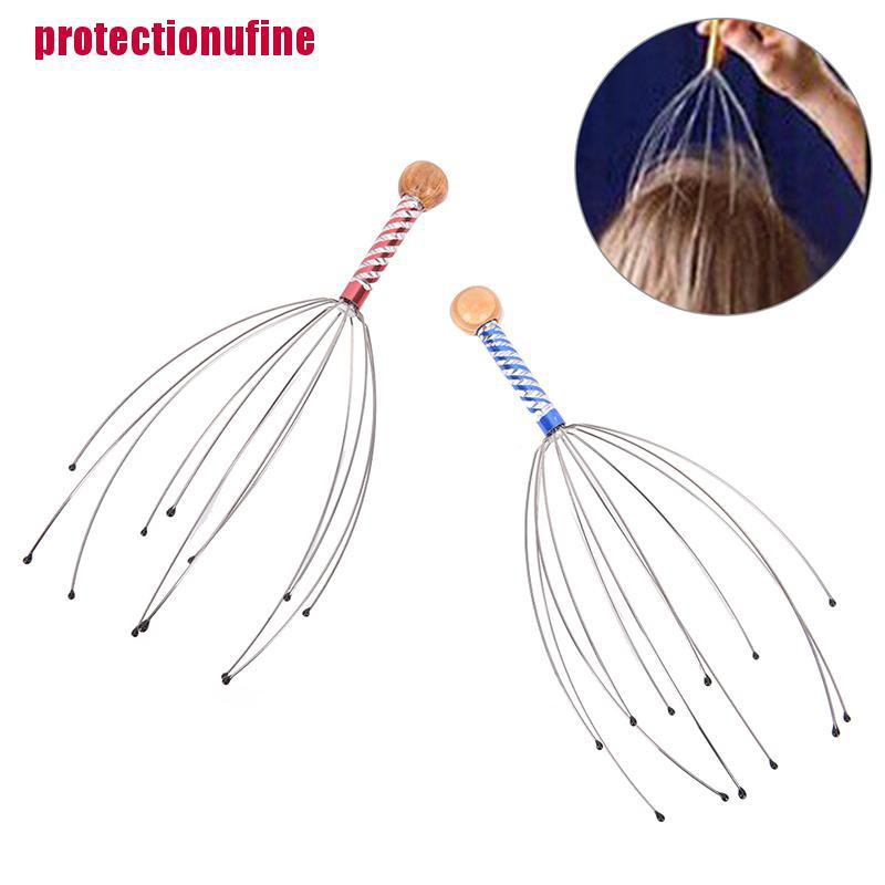 Bộ 2 Dụng Cụ Mát Xa Thư Giãn Cổ / Đầu / Lưng / Cổ / Vùng Da Bạch Tuộc