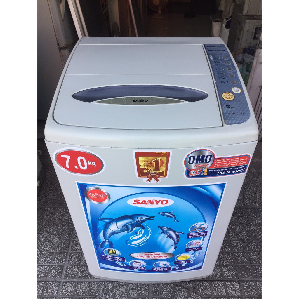 Máy giặt Sanyo Aqua 7.01 kg, tiết kiệm điện nước