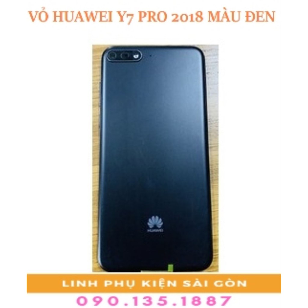 VỎ HUAWEI Y7 PRO 2018 MÀU ĐEN