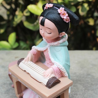 🎀BỘ TƯỢNG 4 THIẾU NỮ CẦM KỲ THI HỌA🎀