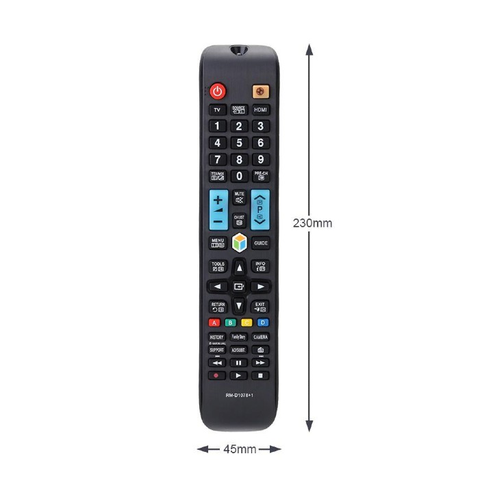 Remote Điều Khiển TV SAMSUNG RM-D1078+1 - Hàng Chất Lượng A+ (Kèm Pin AAA)
