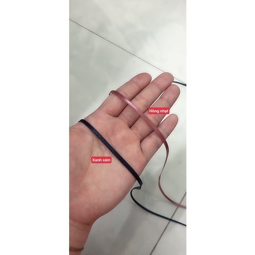 1m Ruy Băng Satin Đủ Màu Bản 3ly  Hàng Công Ty