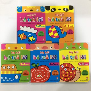 Sách Kim Đồng - Combo Mẹ Hỏi Bé Trả Lời ( Bộ 5 Cuốn)