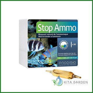 Khử độc Prodibio Stop Ammo 1 ống giảm stress xử lý nước máy bể cá tép thủy sinh
