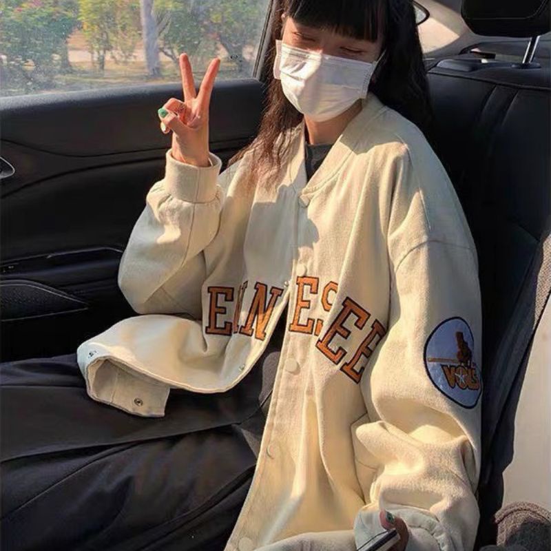 Áo Khoác Bomber Kaki TENNE [FREESHIP]Jacket from rộng chất kaki lót gió hàng 2 lớp túi bổ cơi