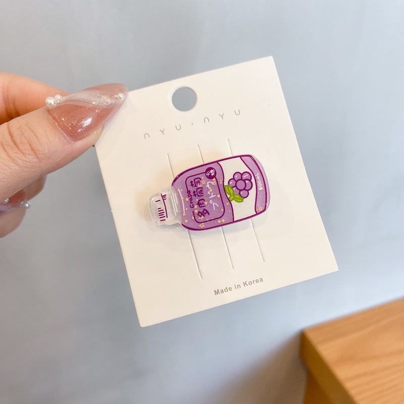 Kẹp tóc nữ trang trí thiết kế dễ thương phong cách Nhật Bản