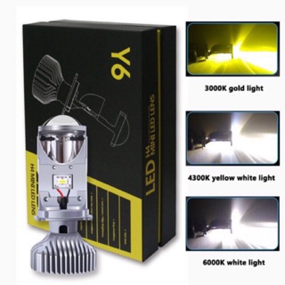 BI CẦU MINI Y6S 3 NHIỆT MÀU 3000k, 4300k, 6000k CAM KẾT HÀNG CHUẨN CÔNG TY
