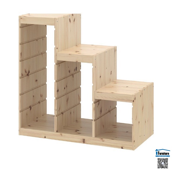 KHUNG BẬC THANG TROFAST IKEA - GỖ