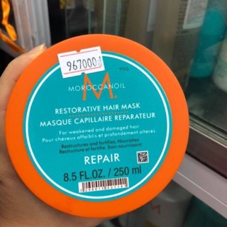 Hấp Phục Hồi Tóc Hư Tổn Moroccanoil 250ml.