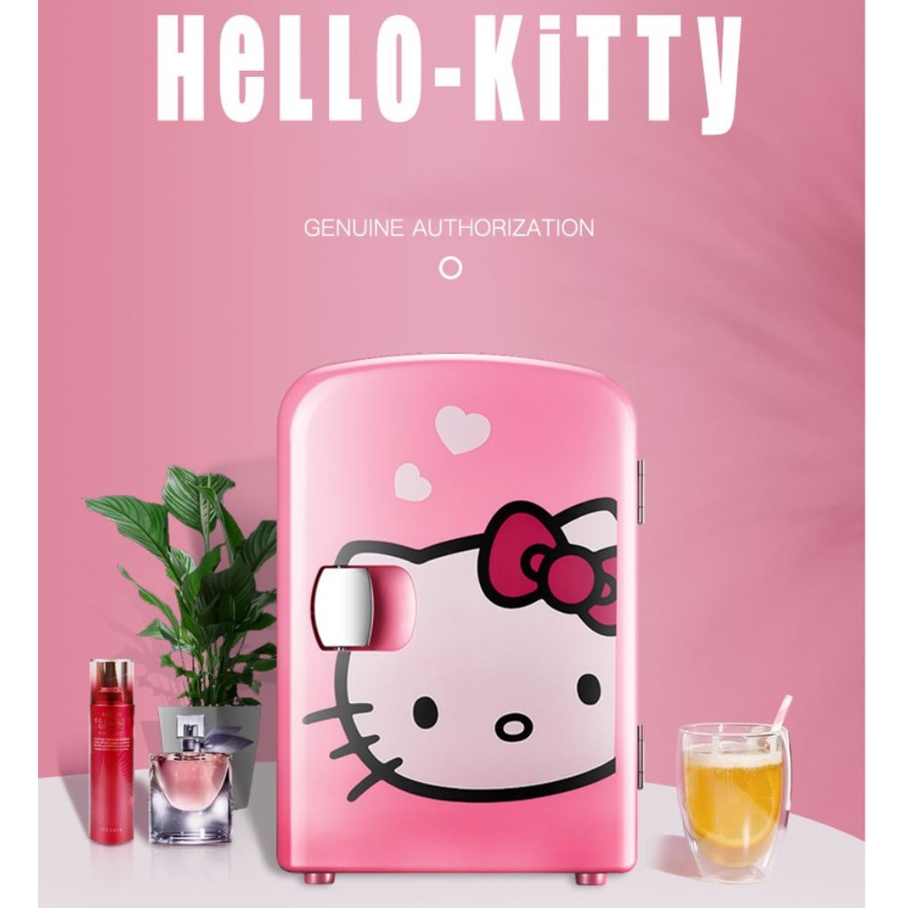 Tủ lạnh mini Hello Kitty Cao cấp 4L