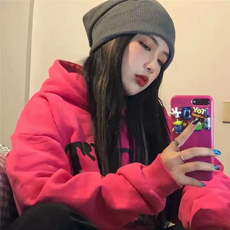 Áo hoodie ZHELIHANGFEI dài tay thời trang dành cho nữ