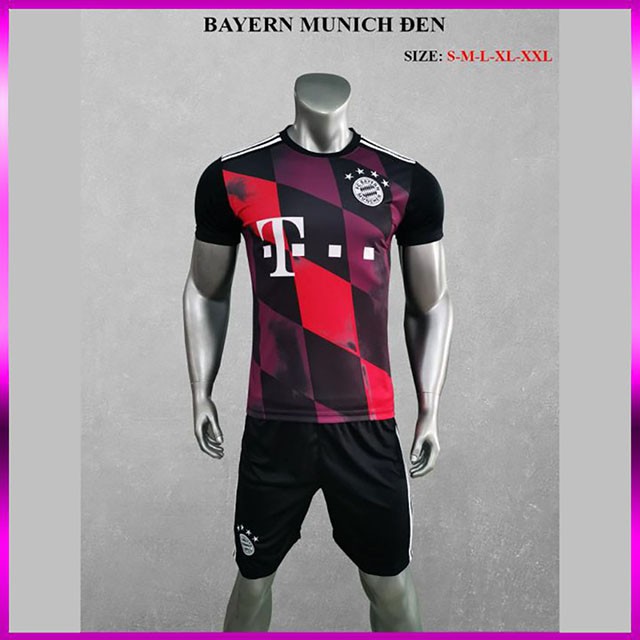 Áo Đấu Bayern Munich 2020 - 2021 MÀU ĐEN