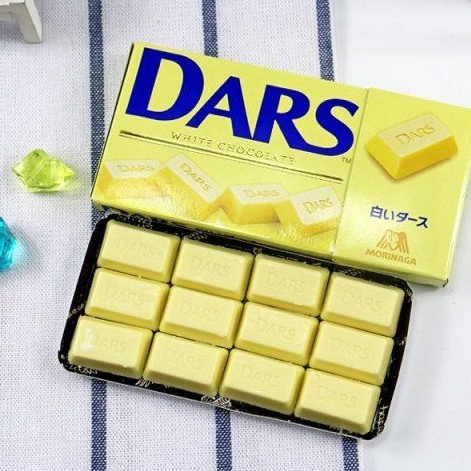 Socola Morinaga Dars thương hiệu Nhật Bản vị sữa 12 viên 42gr ít ngọt