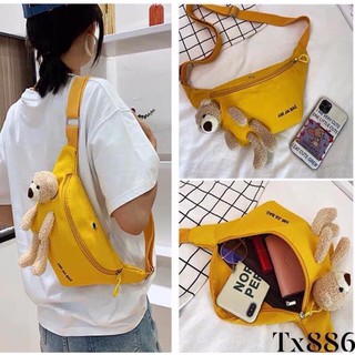 [TẶNG GẤU] Túi Vải gấu teddy cho bé