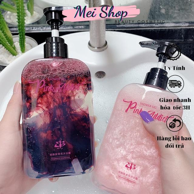 Sữa Tắm Nước Hoa PINK ADDICT DIY Tự Pha Siêu Lưu Hương 420ml ( 2 mùi )