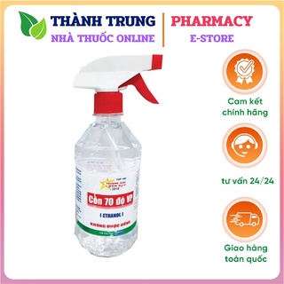 Cồn sát khuẩn 70 độ vinhphuc dạng chai xịt 500ml