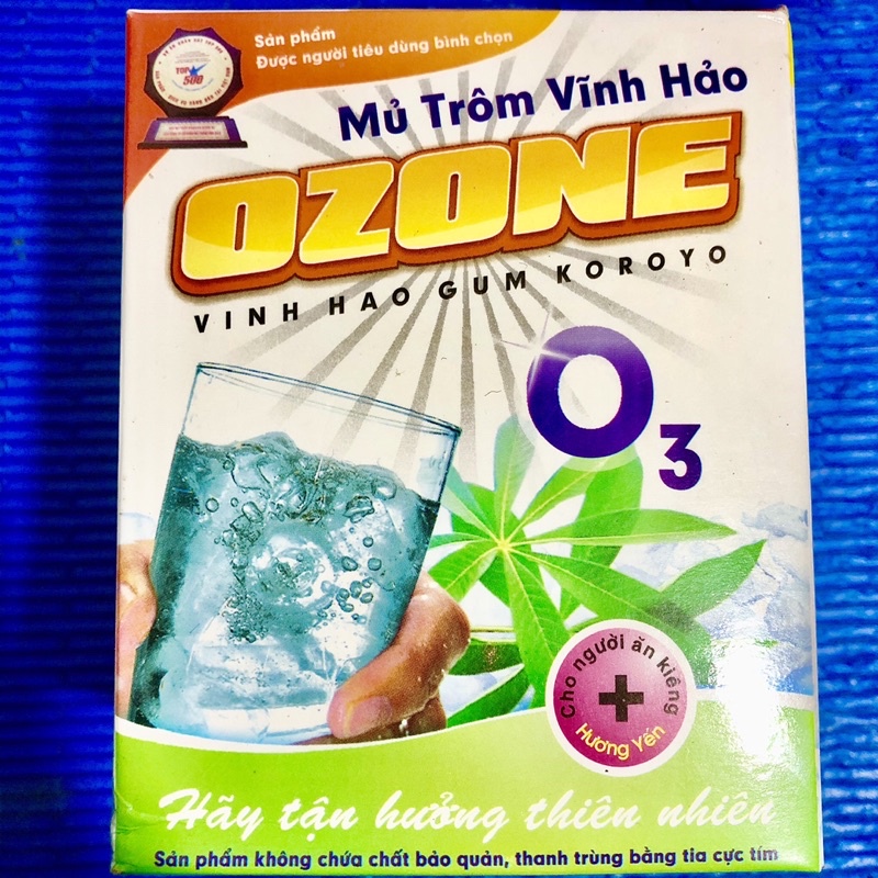 Mũ trôm pha sẵn tiện lợi công ty Vĩnh Hảo đẹp da mát gan thanh nhiệt giảm cân ăn kiêng táo bón mu trom đặc sản Phan Rang