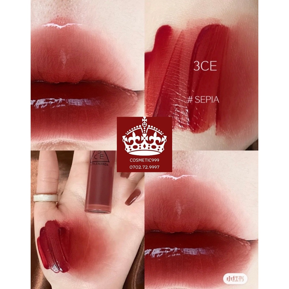 Son 3CE Blur Water Tint, son 3ce chính hãng hàn quốc lì lâu trôi Cosmetic999