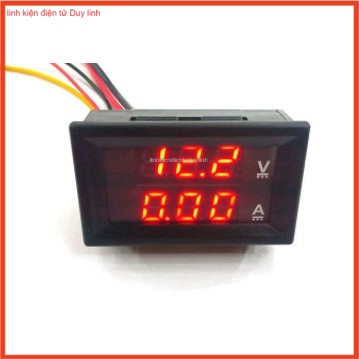 Đồng hồ đo điện áp , dòng điện Acquy 100V-10A .