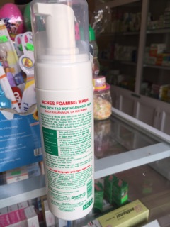 Sữa rửa mặt Acnes bọt lọ 130ml
