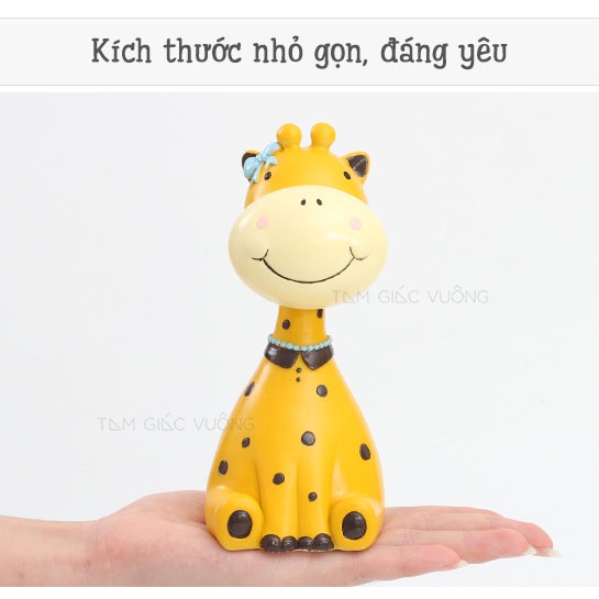 Tượng đáng yêu trang trí bàn, giá sách, đè giấy, chặn sách, đỡ kính dễ thương cute thương hiệu ROOGO